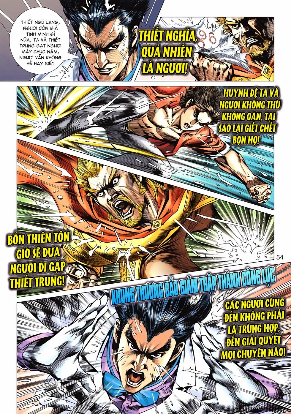 Truyện Tranh Tân Tác Long Hổ Môn trang 4