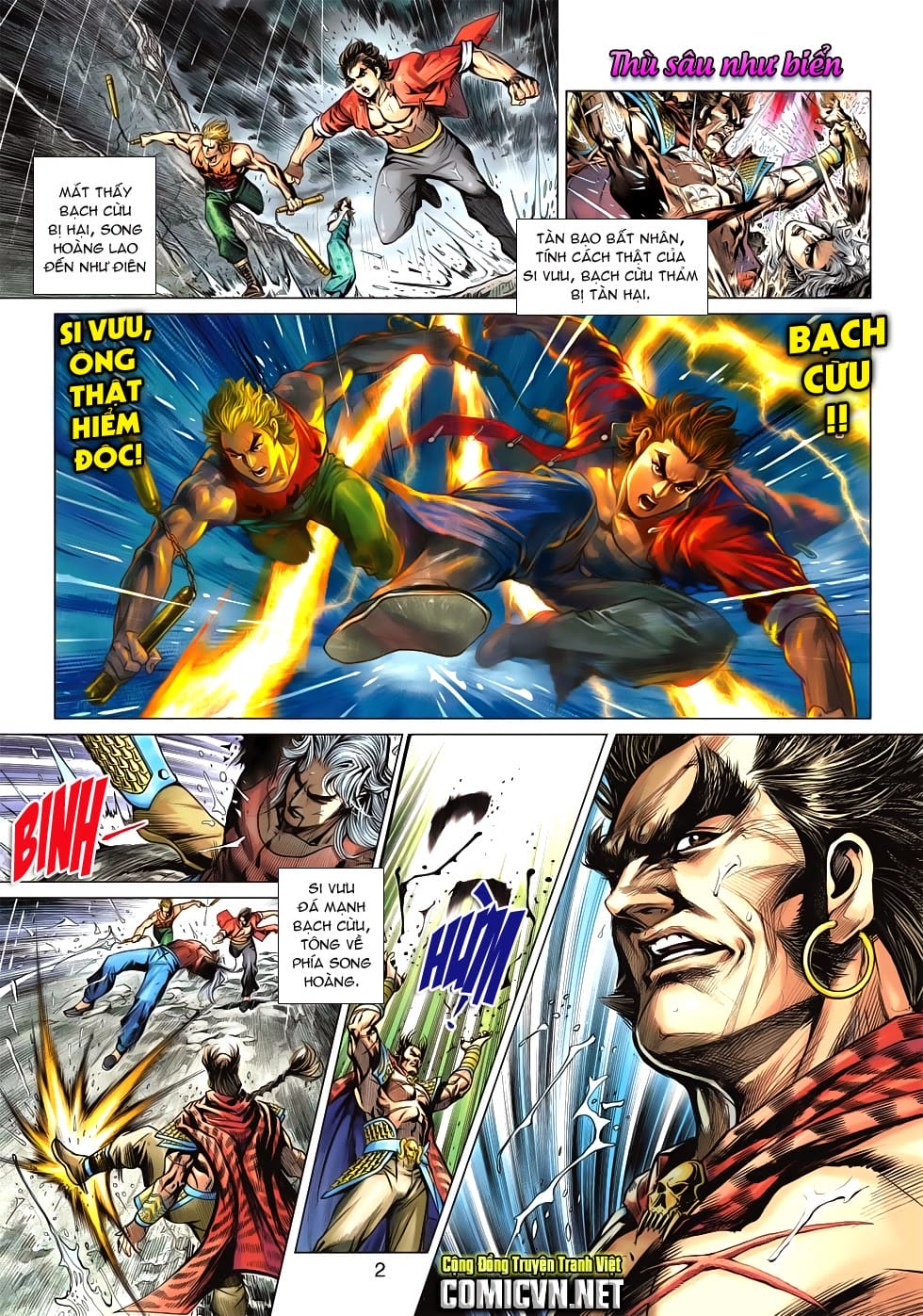 Truyện Tranh Tân Tác Long Hổ Môn trang 4