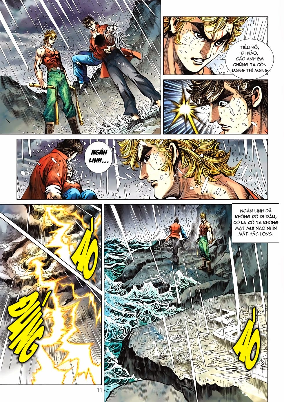 Truyện Tranh Tân Tác Long Hổ Môn trang 4