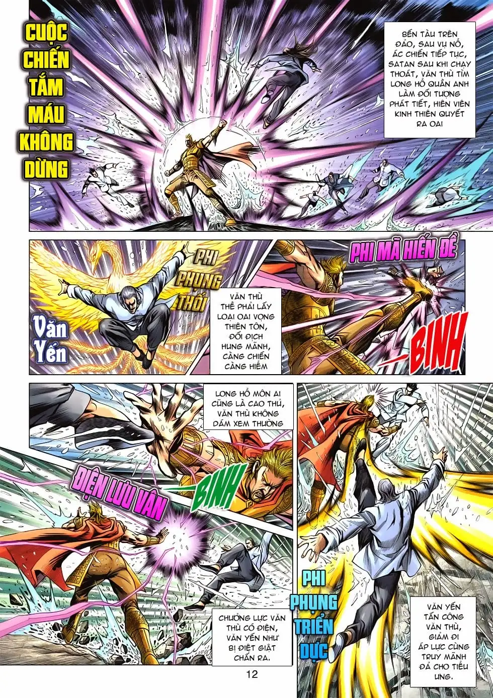 Truyện Tranh Tân Tác Long Hổ Môn trang 4