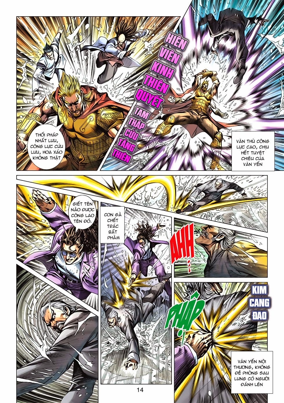 Truyện Tranh Tân Tác Long Hổ Môn trang 4