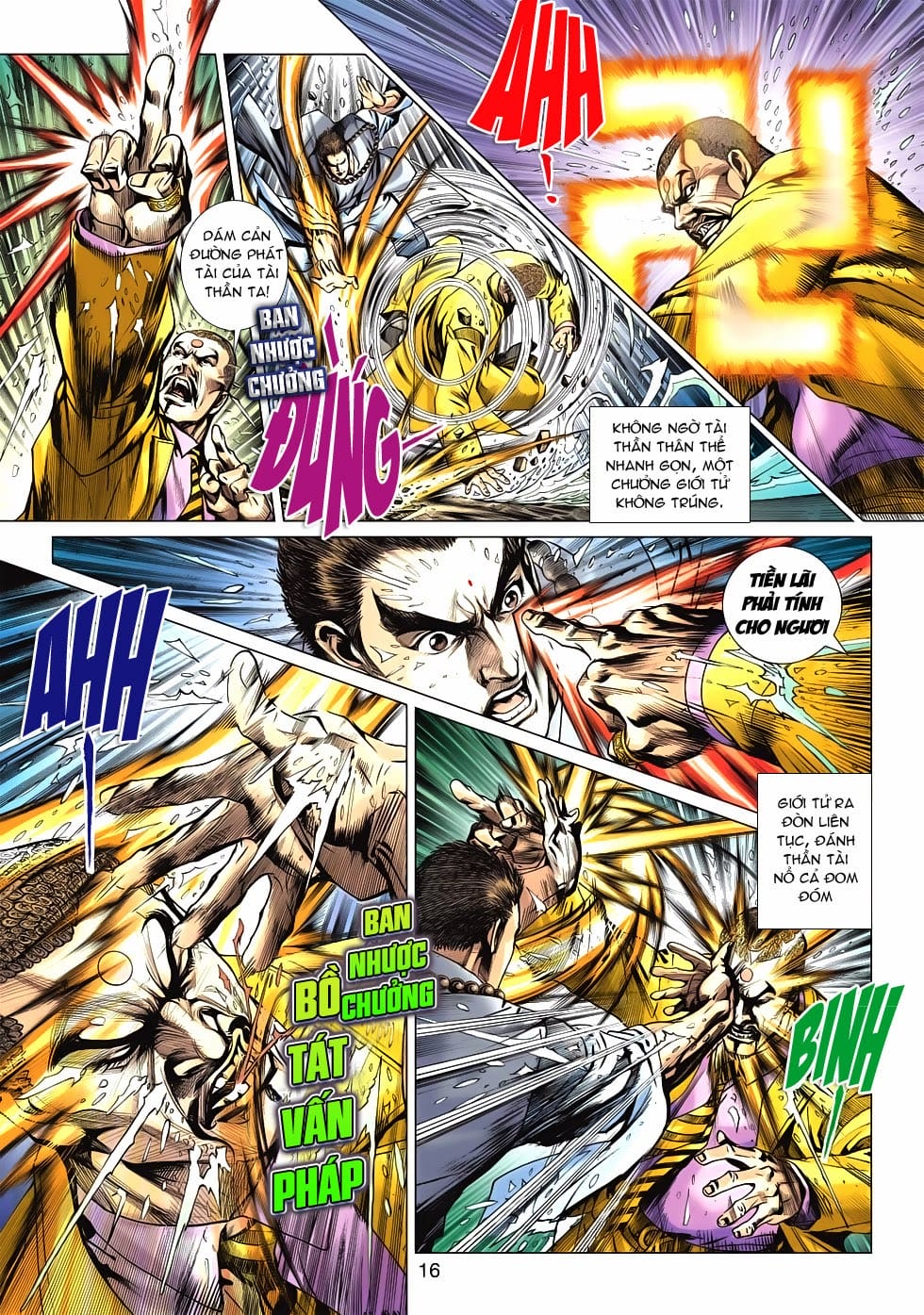 Truyện Tranh Tân Tác Long Hổ Môn trang 4