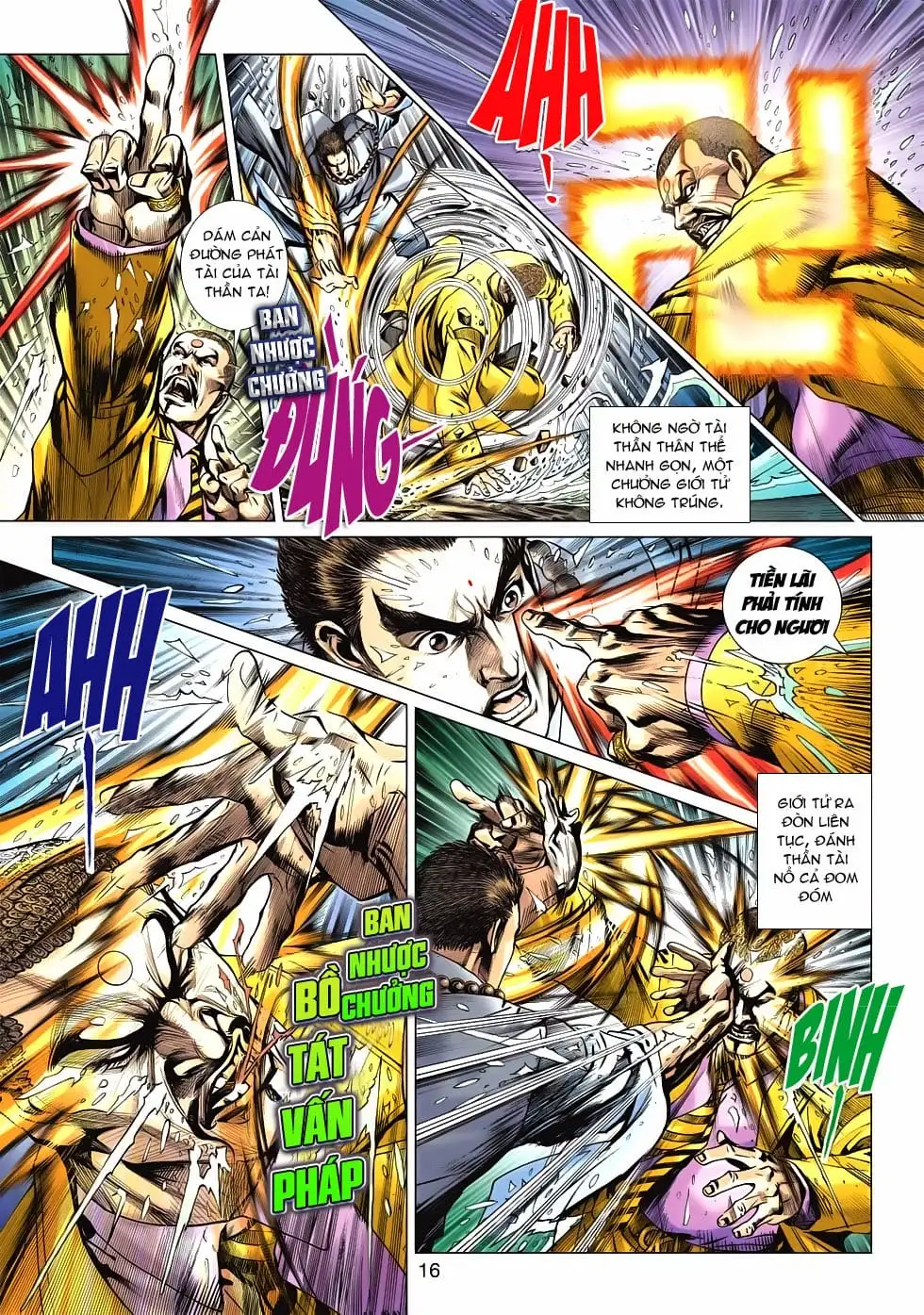 Truyện Tranh Tân Tác Long Hổ Môn trang 4