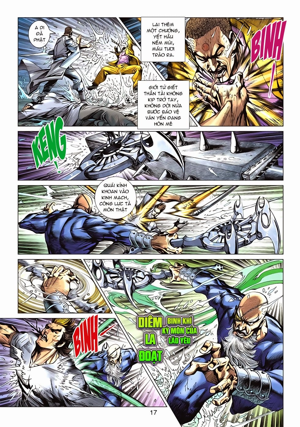 Truyện Tranh Tân Tác Long Hổ Môn trang 4