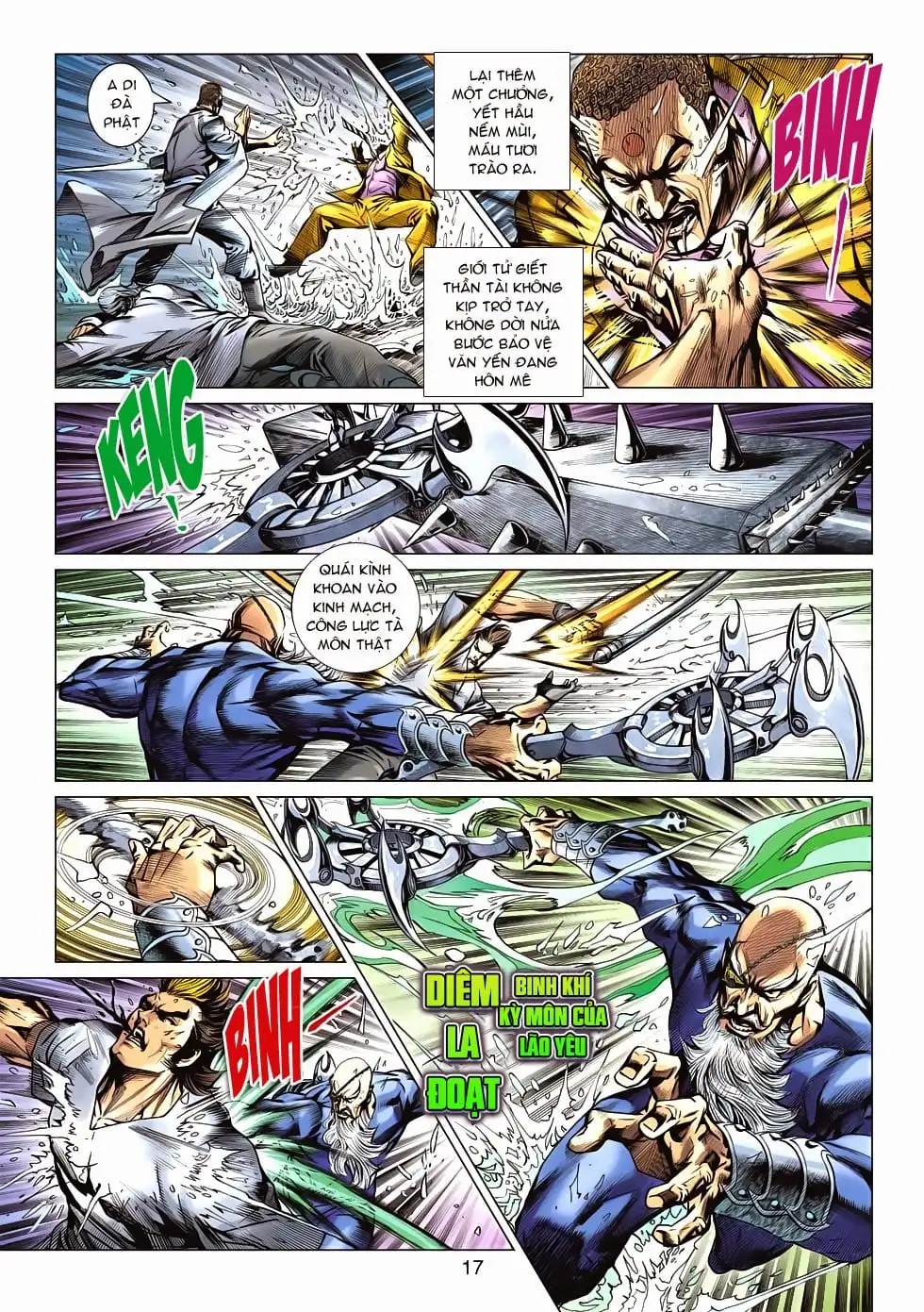 Truyện Tranh Tân Tác Long Hổ Môn trang 4