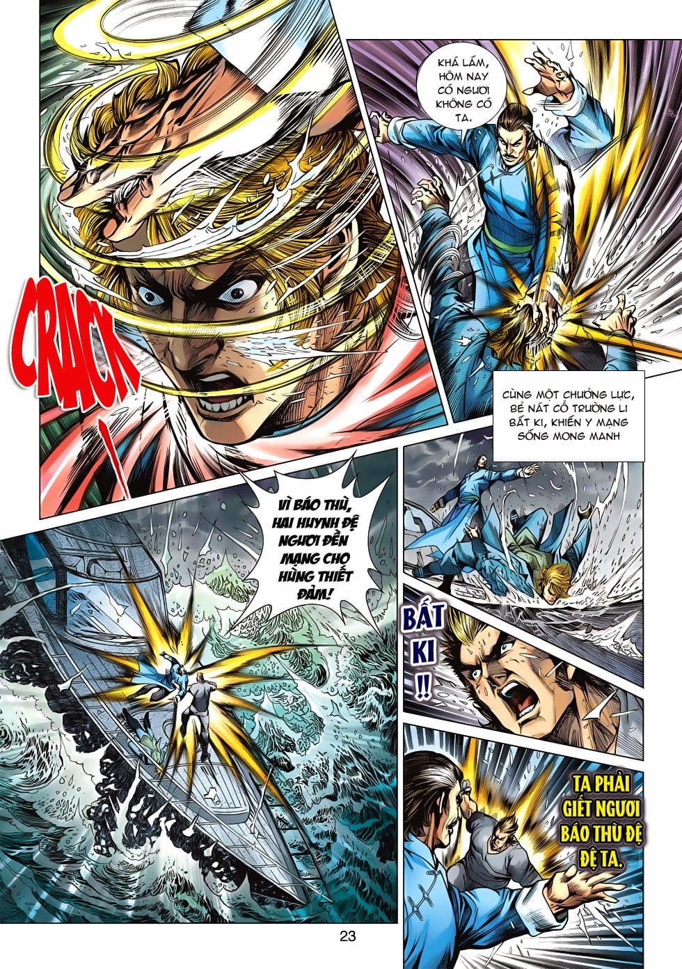 Truyện Tranh Tân Tác Long Hổ Môn trang 4