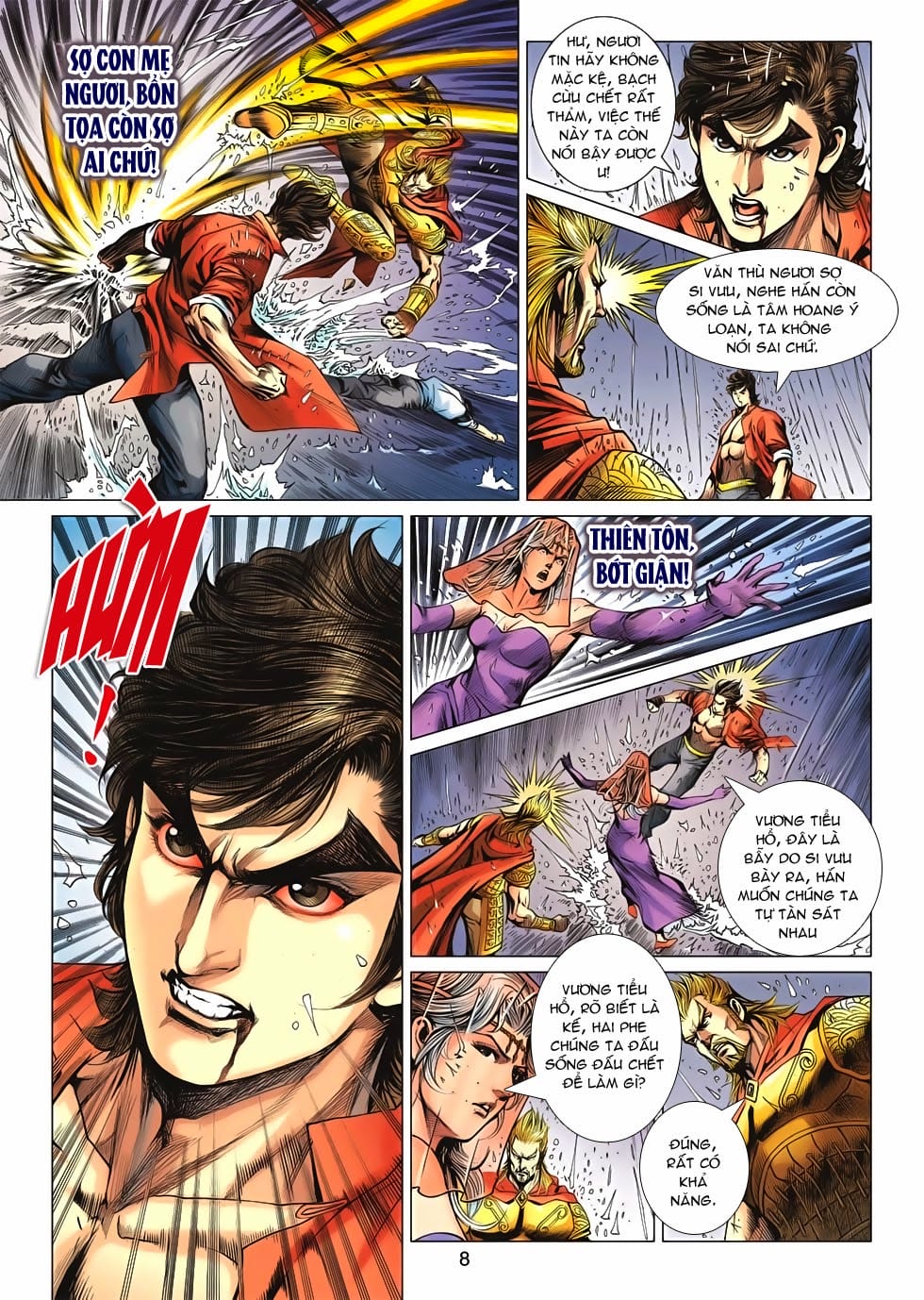 Truyện Tranh Tân Tác Long Hổ Môn trang 4