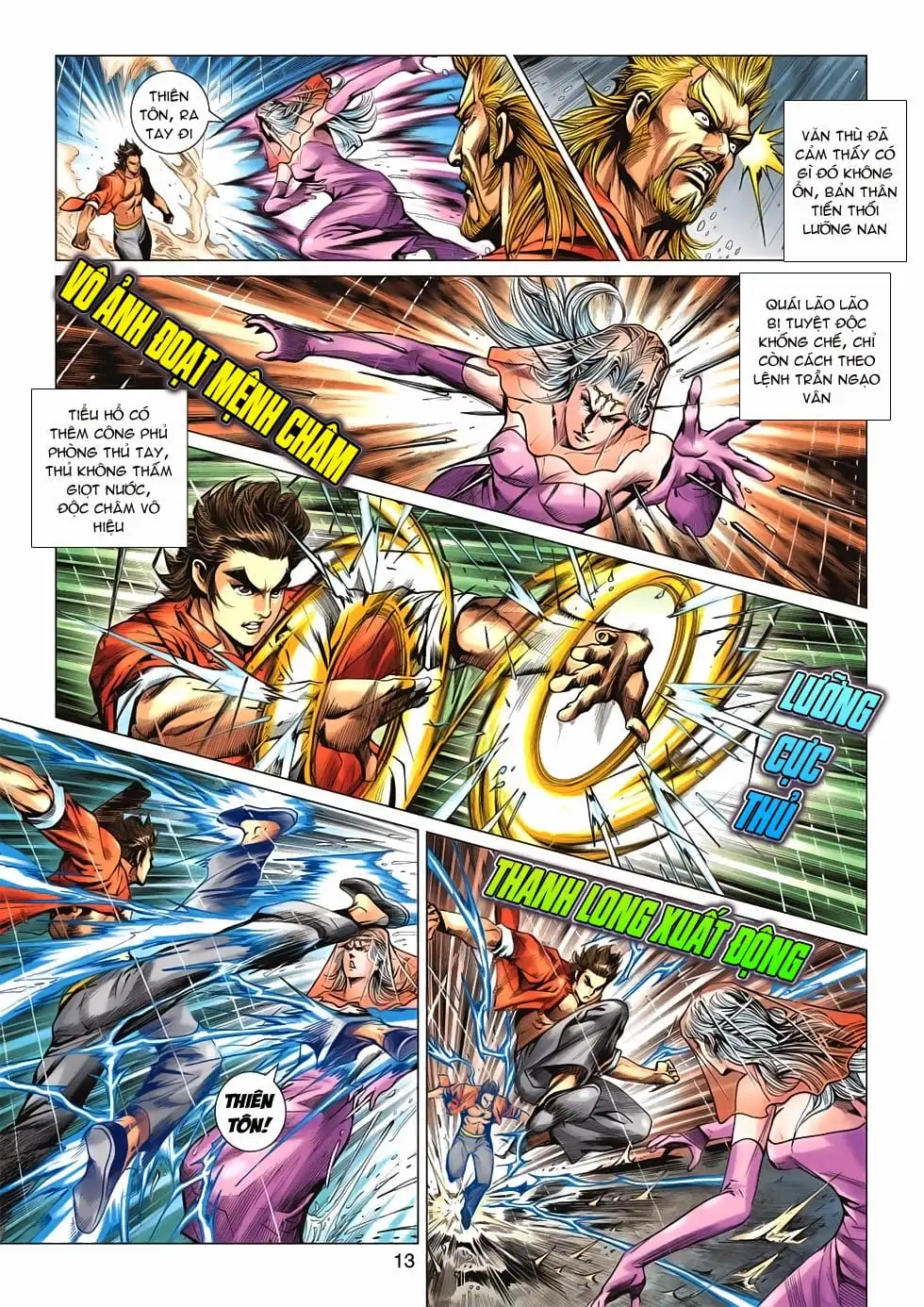 Truyện Tranh Tân Tác Long Hổ Môn trang 4