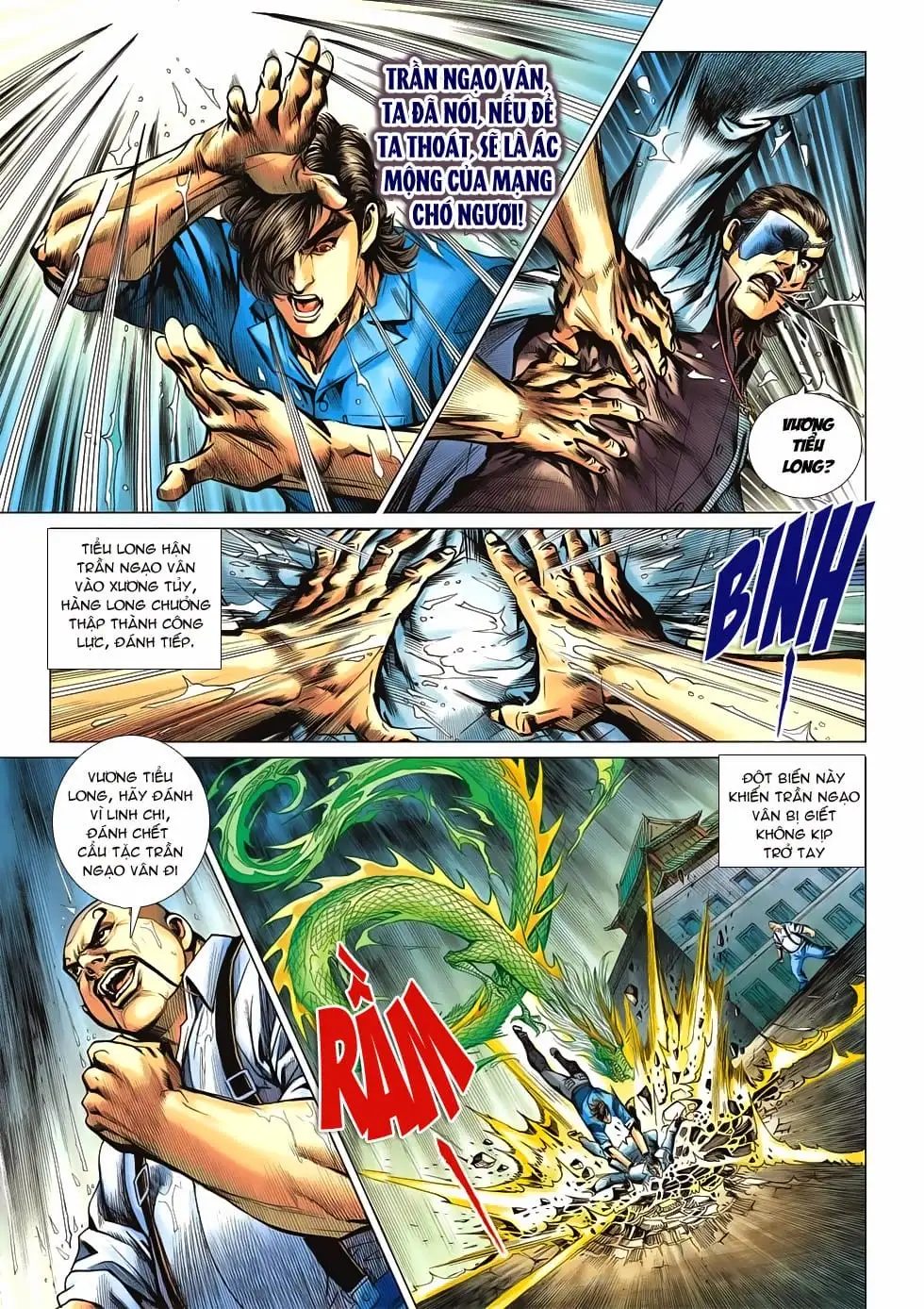 Truyện Tranh Tân Tác Long Hổ Môn trang 4