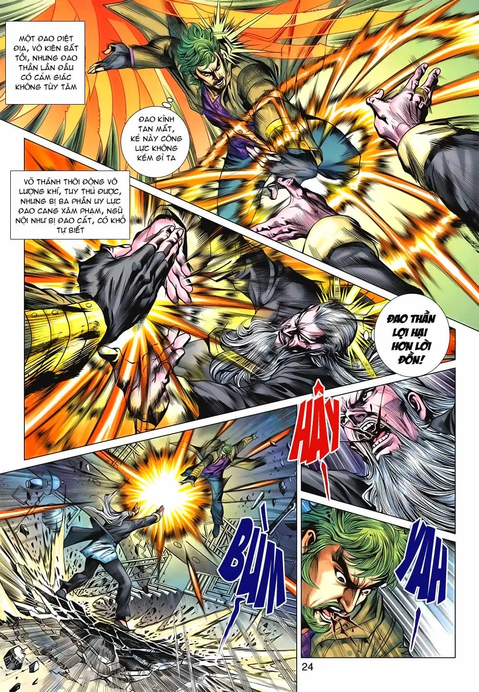 Truyện Tranh Tân Tác Long Hổ Môn trang 4