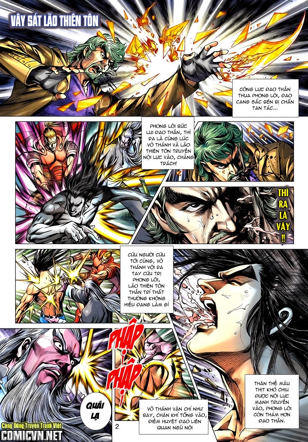 Truyện Tranh Tân Tác Long Hổ Môn trang 4