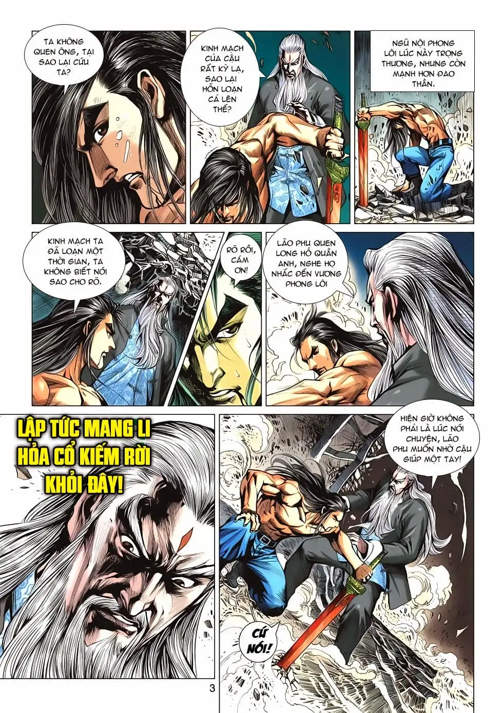 Truyện Tranh Tân Tác Long Hổ Môn trang 4