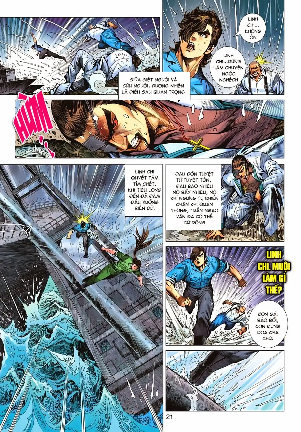 Truyện Tranh Tân Tác Long Hổ Môn trang 4