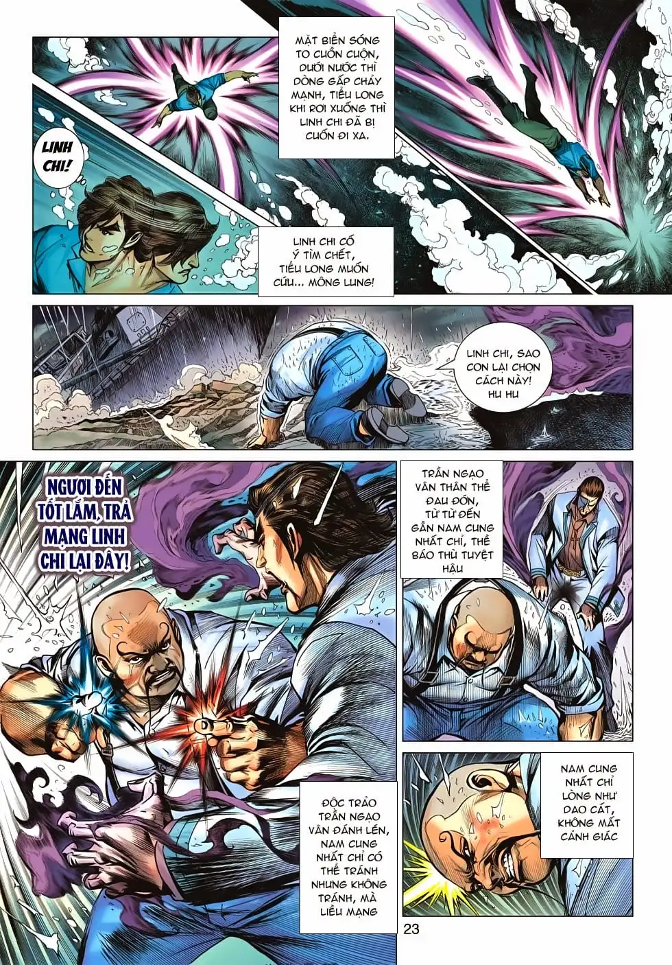 Truyện Tranh Tân Tác Long Hổ Môn trang 4