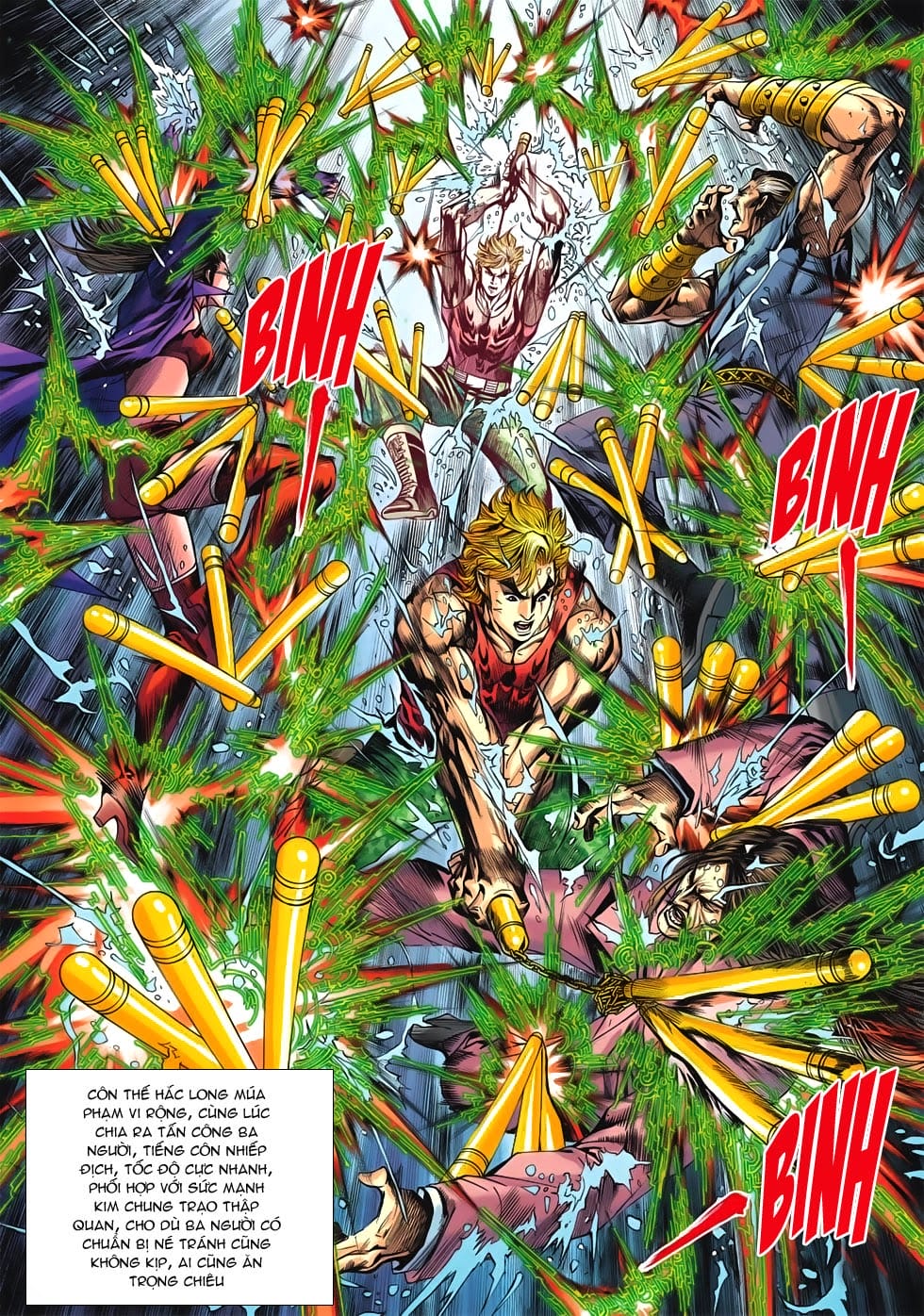 Truyện Tranh Tân Tác Long Hổ Môn trang 4