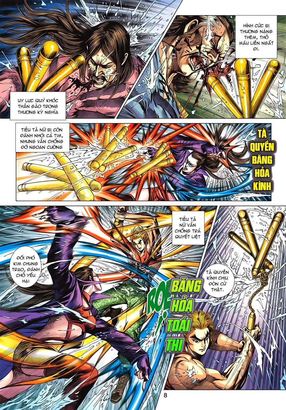 Truyện Tranh Tân Tác Long Hổ Môn trang 4