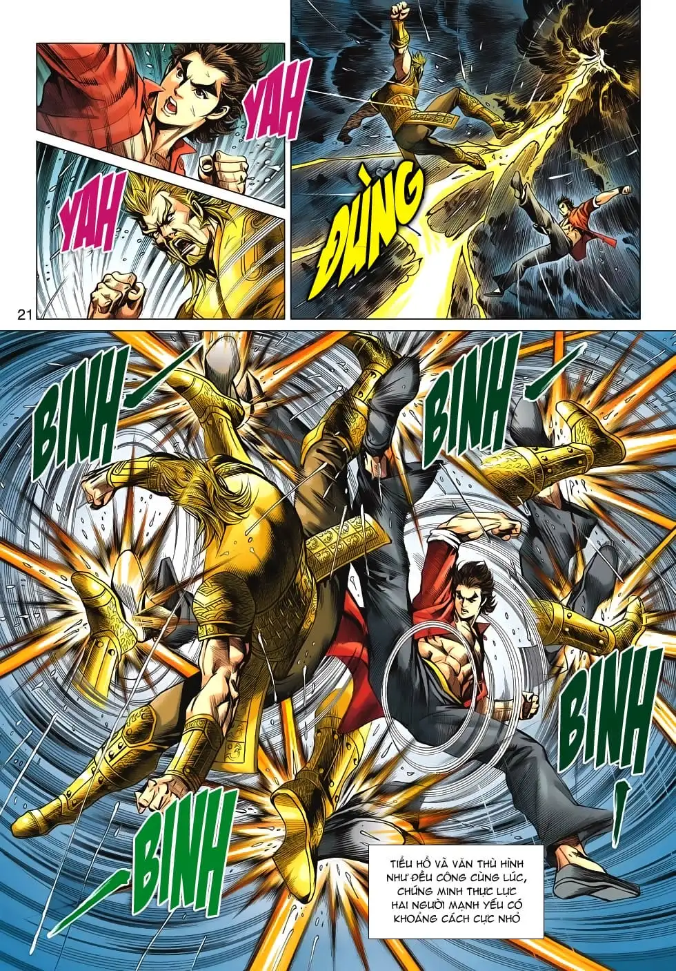 Truyện Tranh Tân Tác Long Hổ Môn trang 4