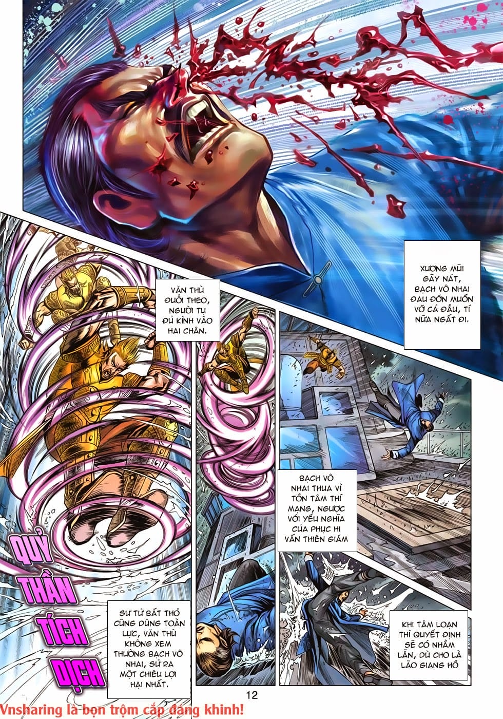 Truyện Tranh Tân Tác Long Hổ Môn trang 4