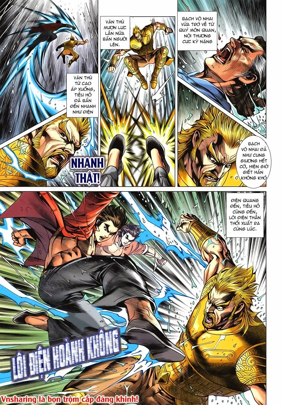 Truyện Tranh Tân Tác Long Hổ Môn trang 4