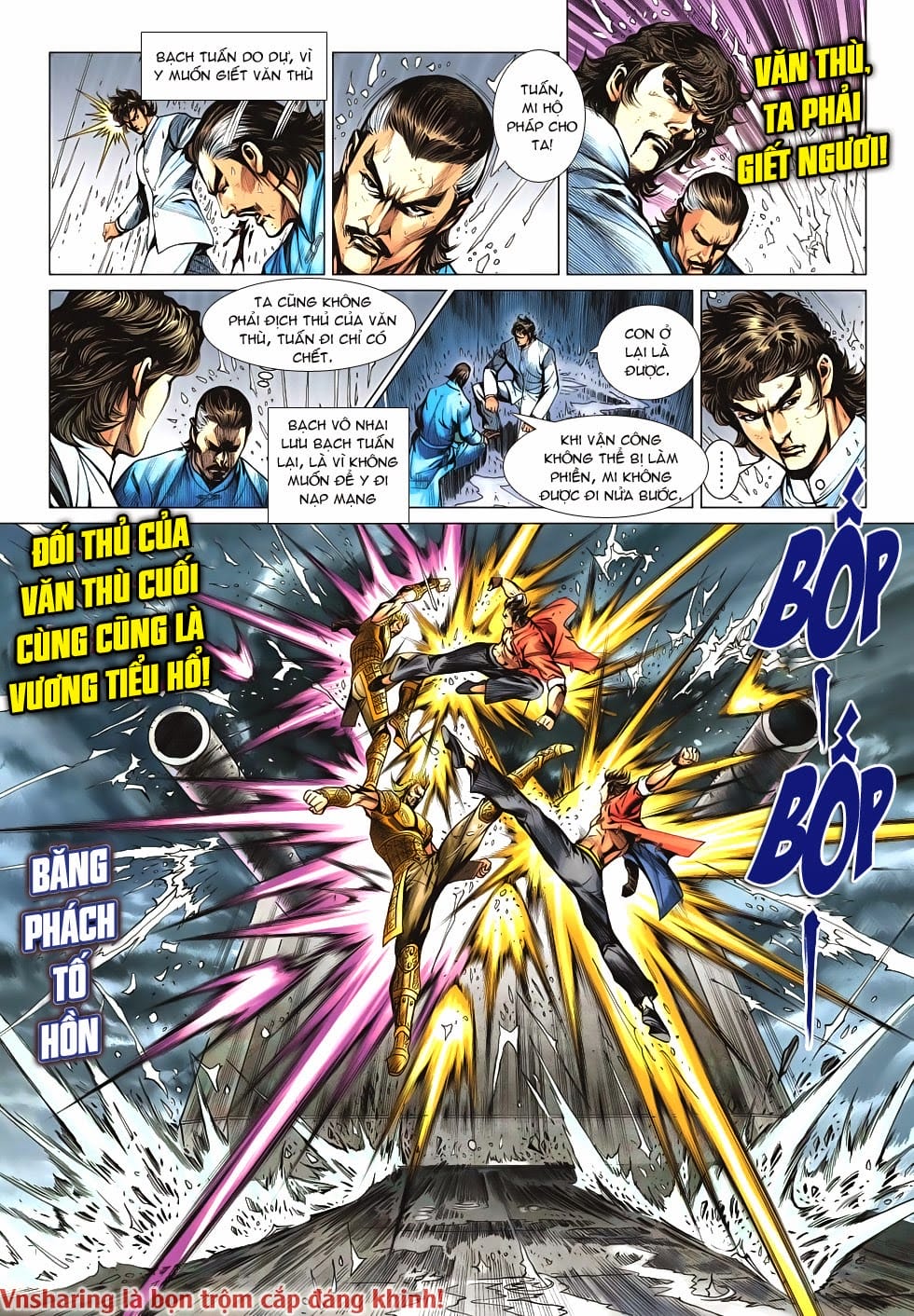 Truyện Tranh Tân Tác Long Hổ Môn trang 4