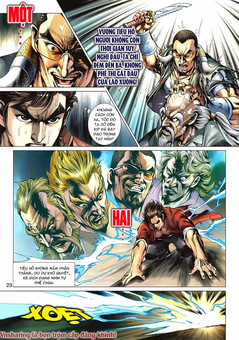 Truyện Tranh Tân Tác Long Hổ Môn trang 4