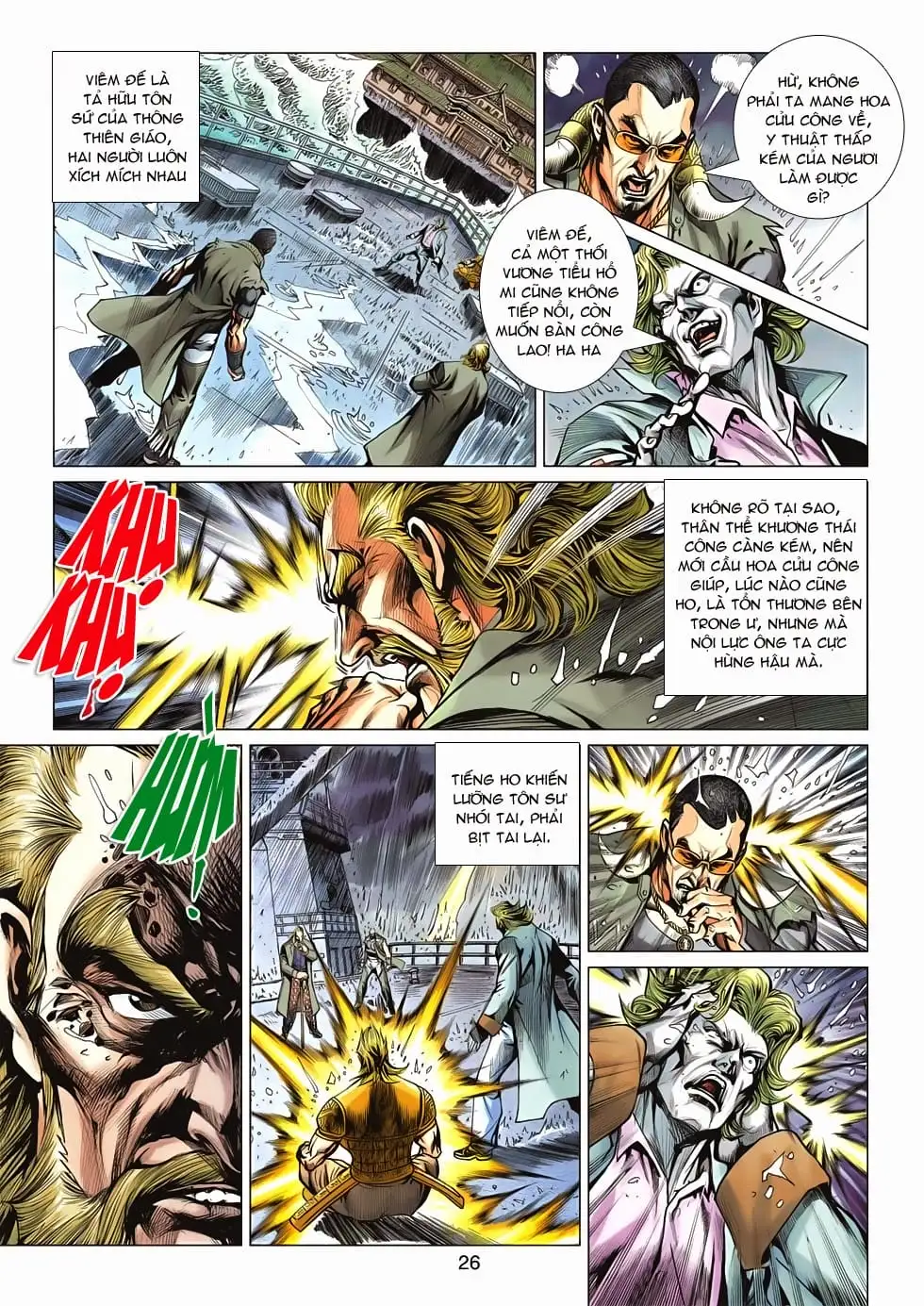 Truyện Tranh Tân Tác Long Hổ Môn trang 4