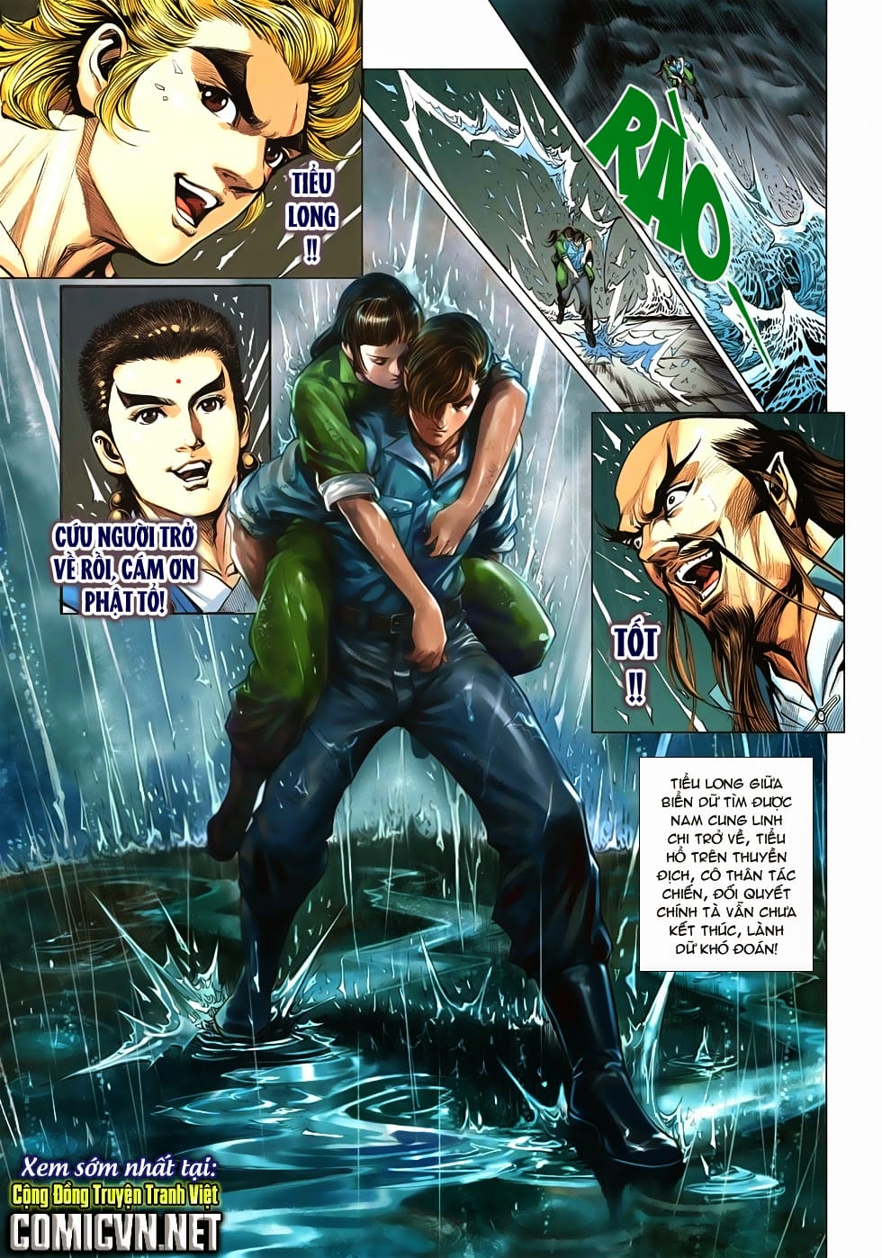 Truyện Tranh Tân Tác Long Hổ Môn trang 4