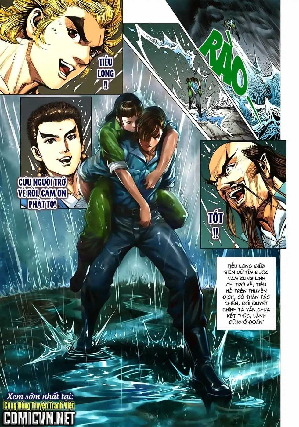 Truyện Tranh Tân Tác Long Hổ Môn trang 4