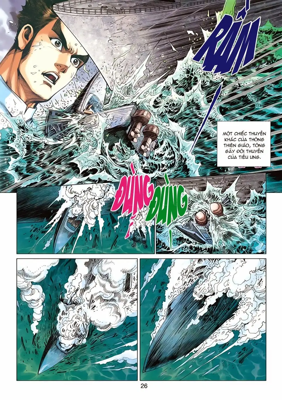 Truyện Tranh Tân Tác Long Hổ Môn trang 4