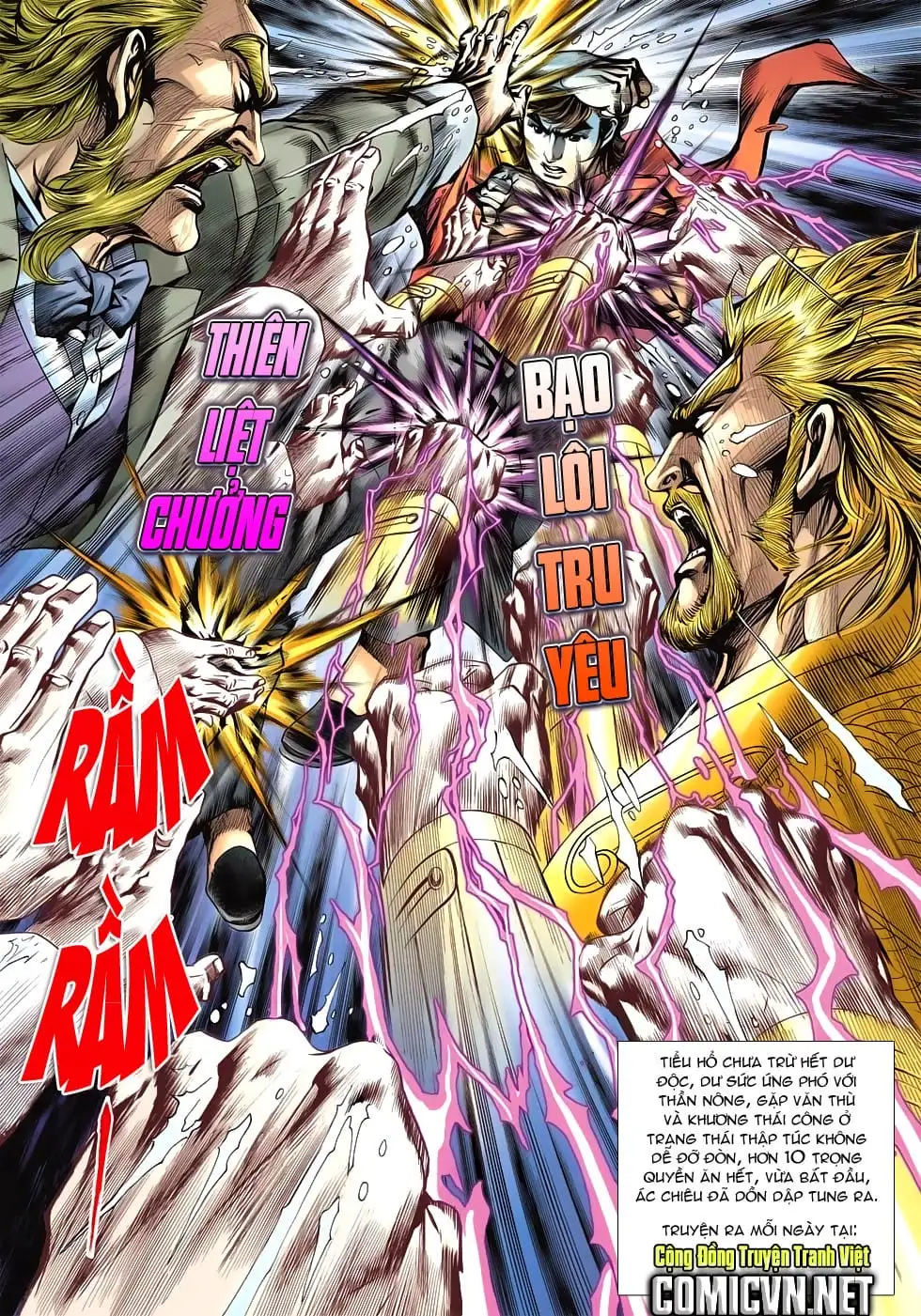 Truyện Tranh Tân Tác Long Hổ Môn trang 4