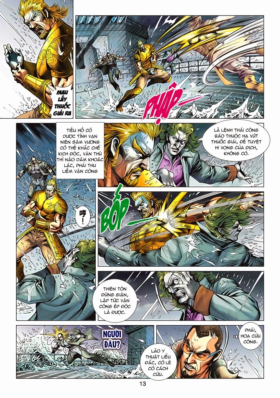 Truyện Tranh Tân Tác Long Hổ Môn trang 4