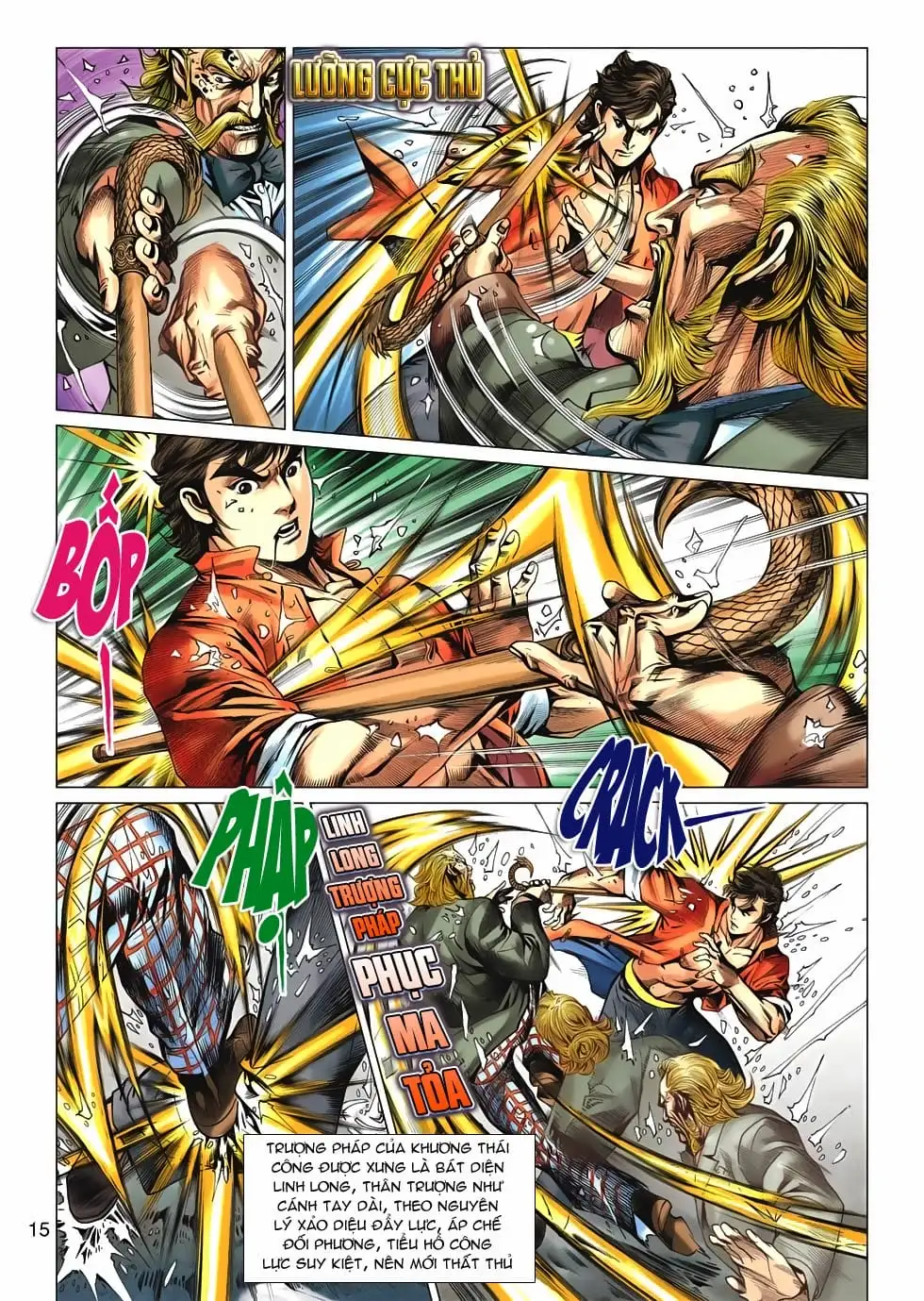 Truyện Tranh Tân Tác Long Hổ Môn trang 4