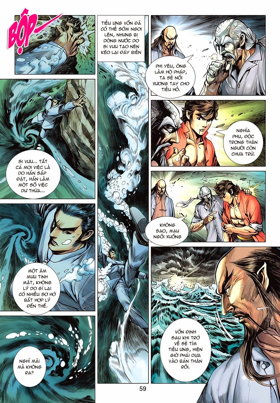 Truyện Tranh Tân Tác Long Hổ Môn trang 4