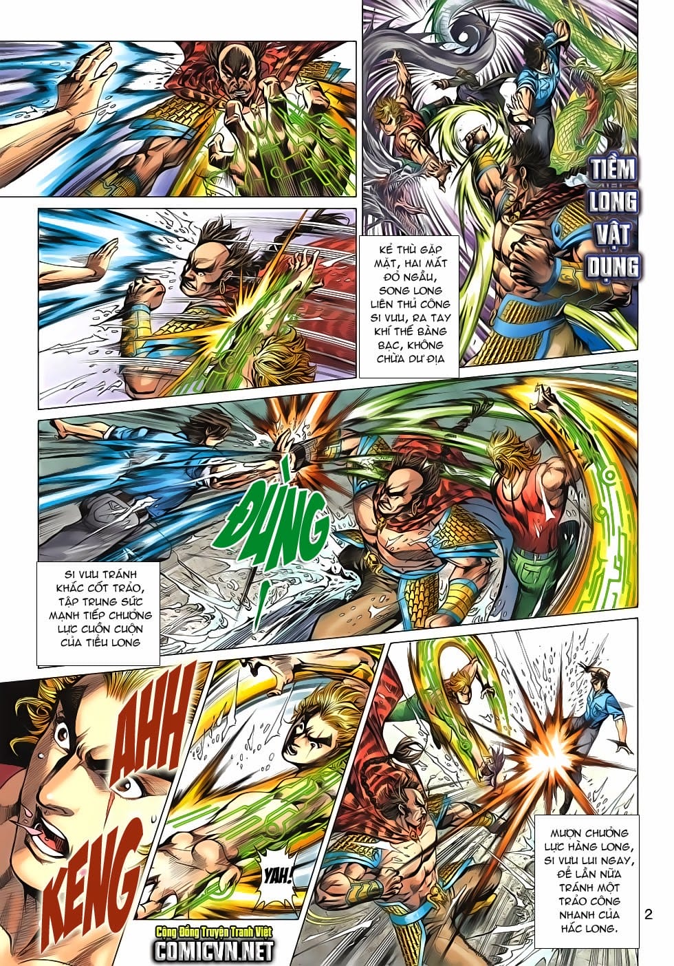 Truyện Tranh Tân Tác Long Hổ Môn trang 4