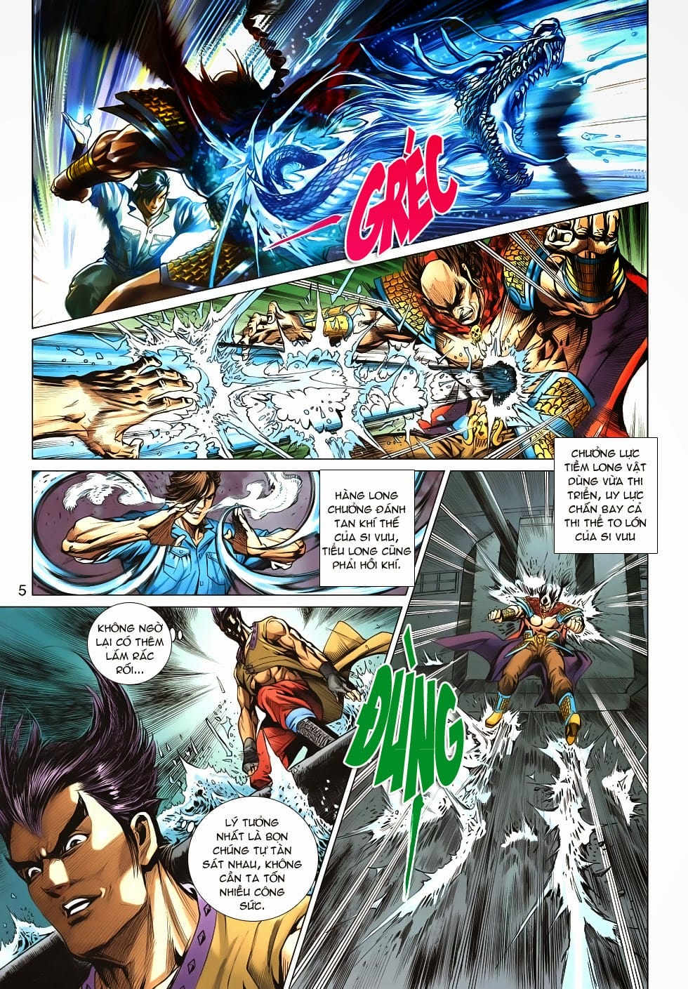 Truyện Tranh Tân Tác Long Hổ Môn trang 4
