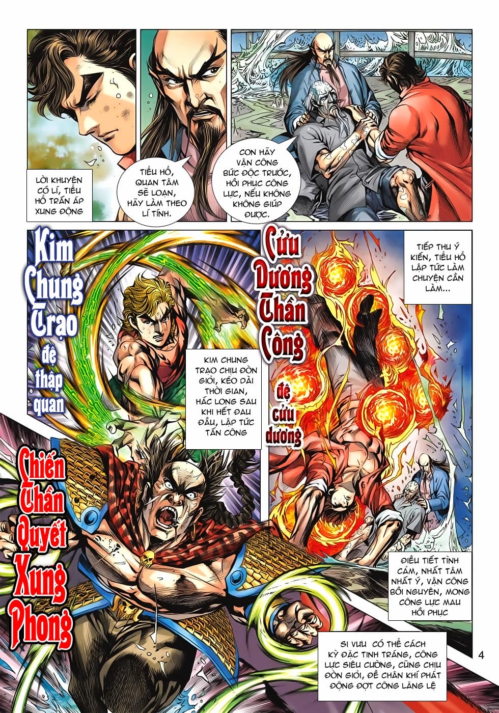 Truyện Tranh Tân Tác Long Hổ Môn trang 4