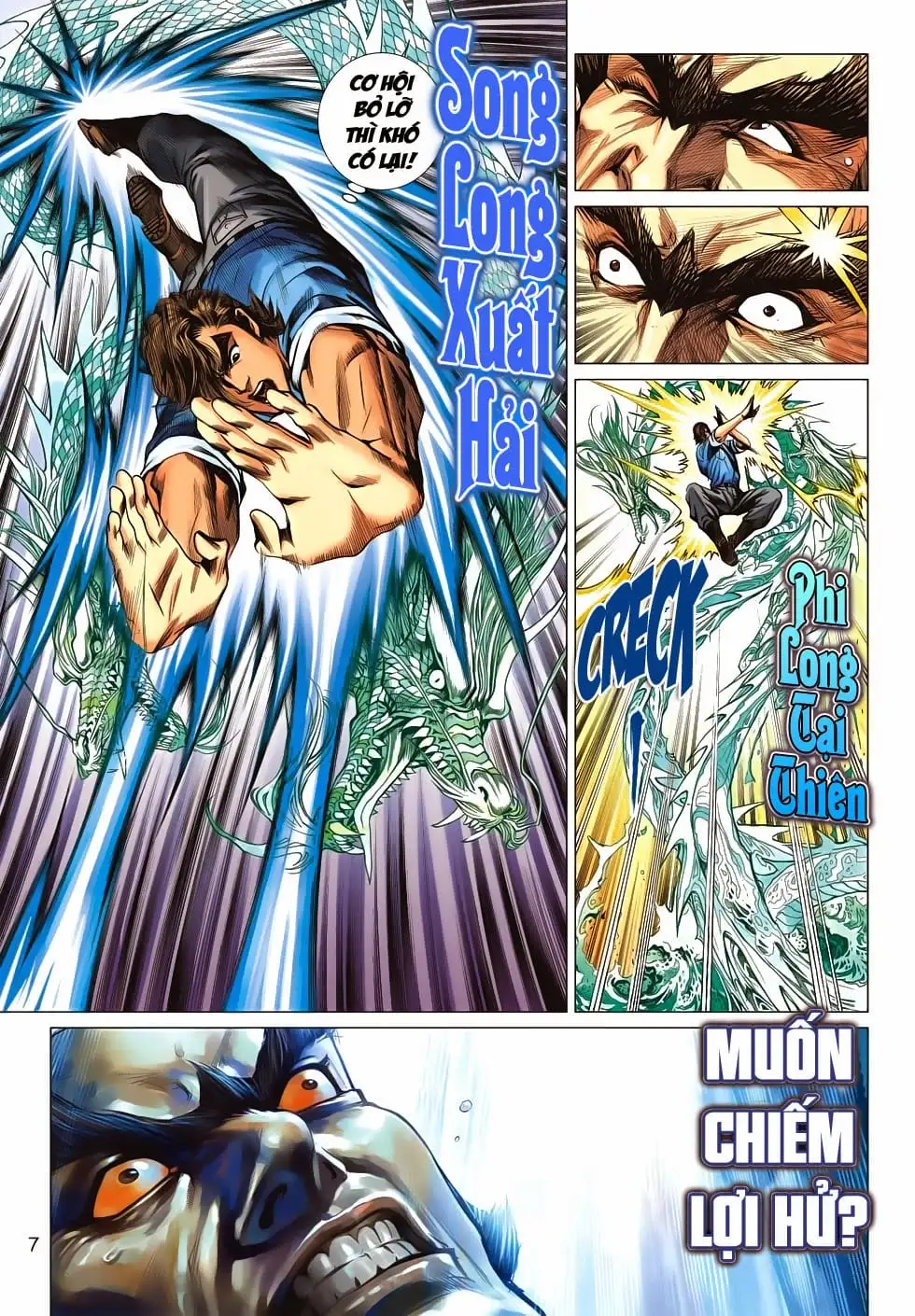 Truyện Tranh Tân Tác Long Hổ Môn trang 4