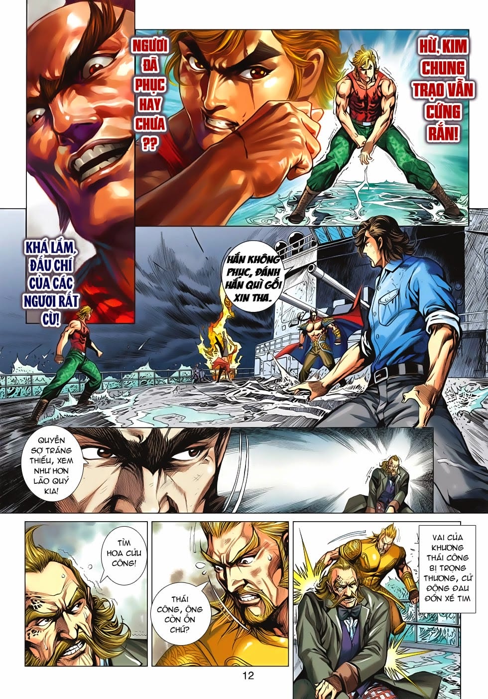 Truyện Tranh Tân Tác Long Hổ Môn trang 4