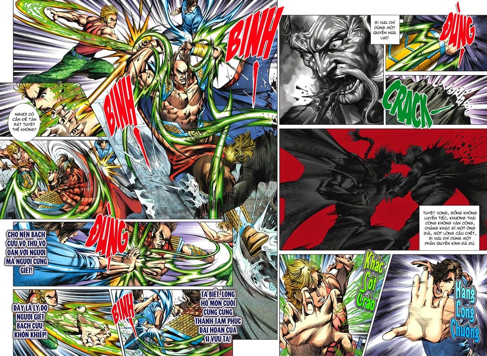 Truyện Tranh Tân Tác Long Hổ Môn trang 4