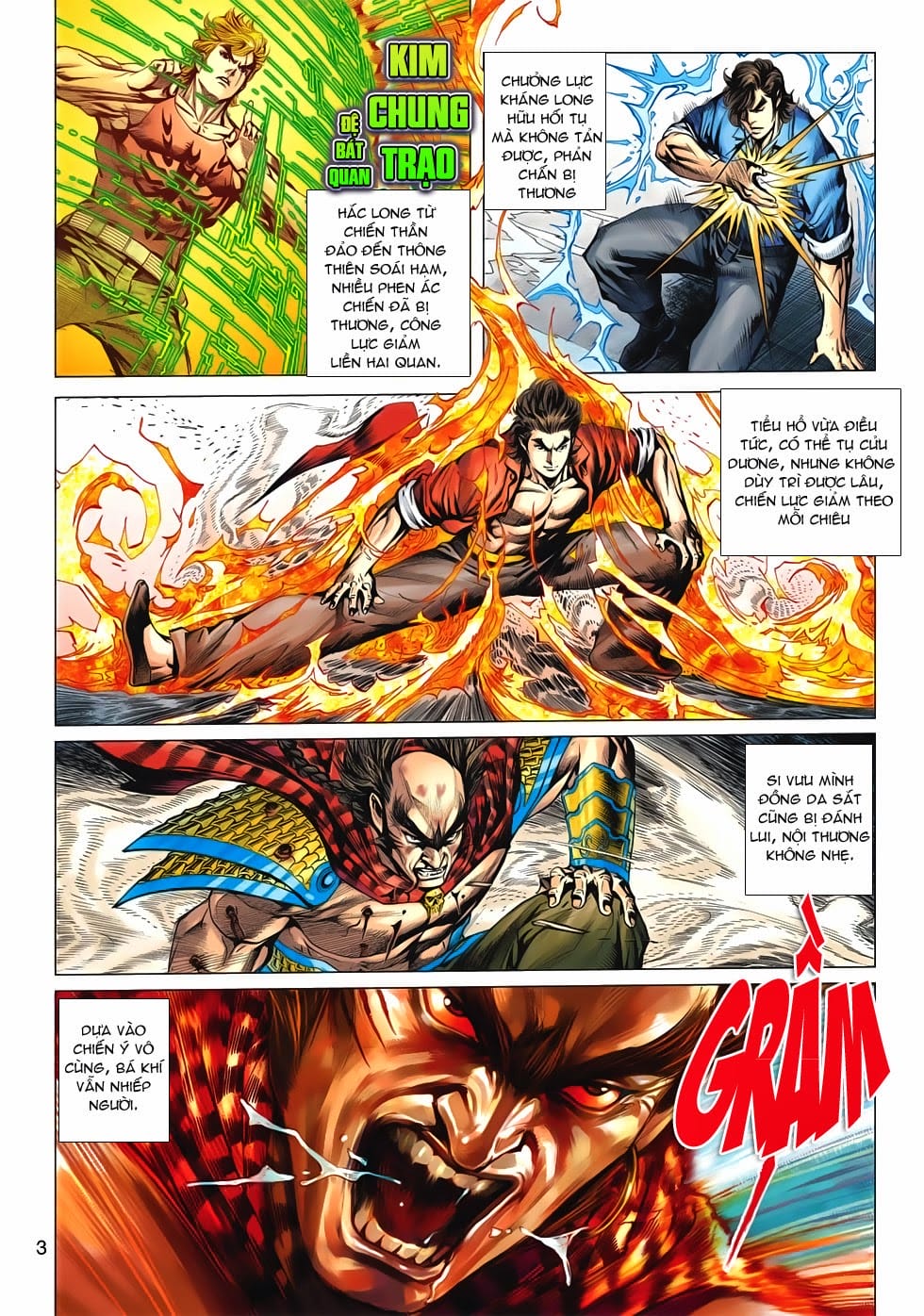 Truyện Tranh Tân Tác Long Hổ Môn trang 4