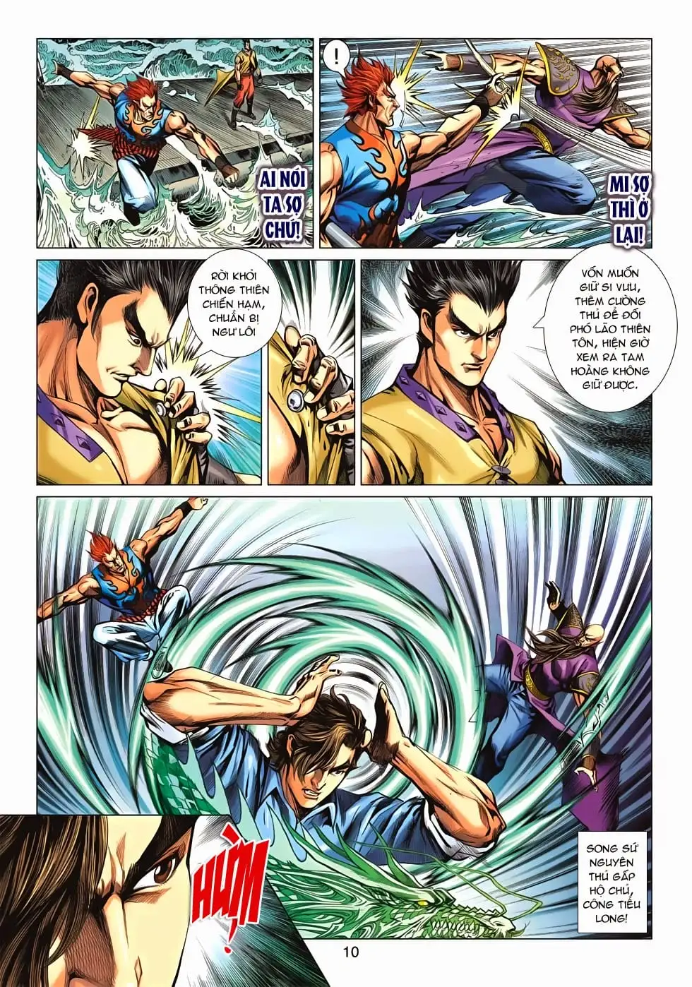 Truyện Tranh Tân Tác Long Hổ Môn trang 4