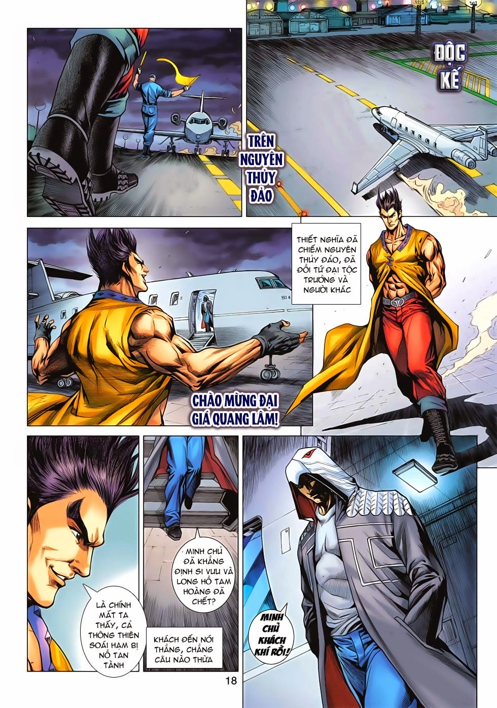 Truyện Tranh Tân Tác Long Hổ Môn trang 4