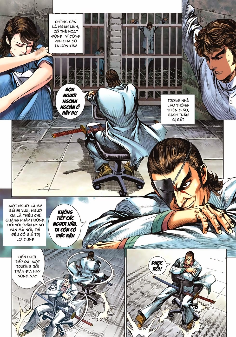 Truyện Tranh Tân Tác Long Hổ Môn trang 4