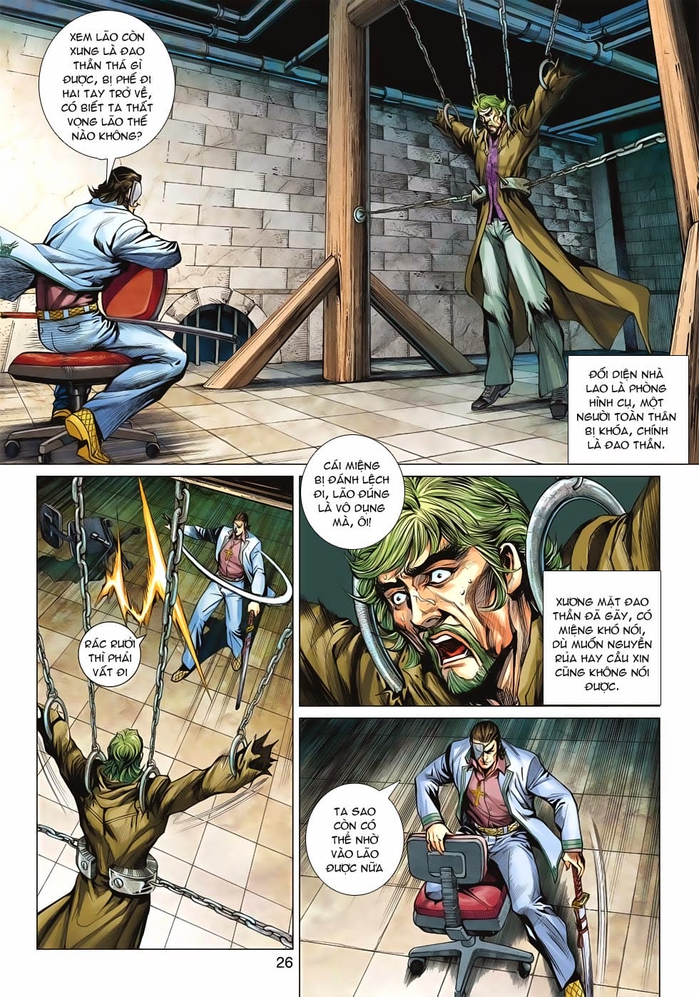 Truyện Tranh Tân Tác Long Hổ Môn trang 4