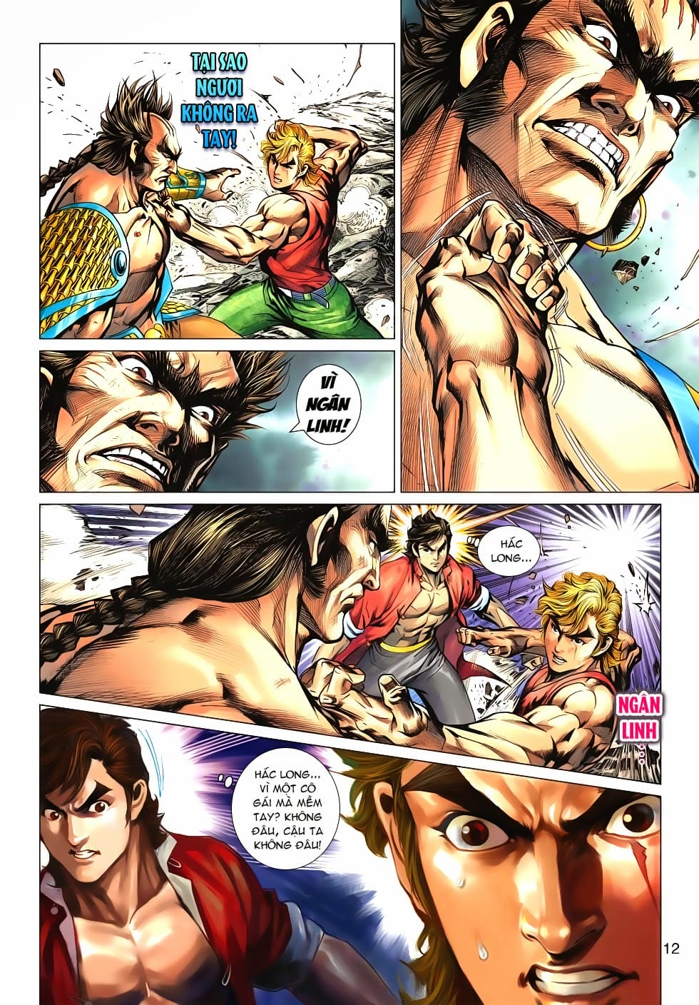 Truyện Tranh Tân Tác Long Hổ Môn trang 4