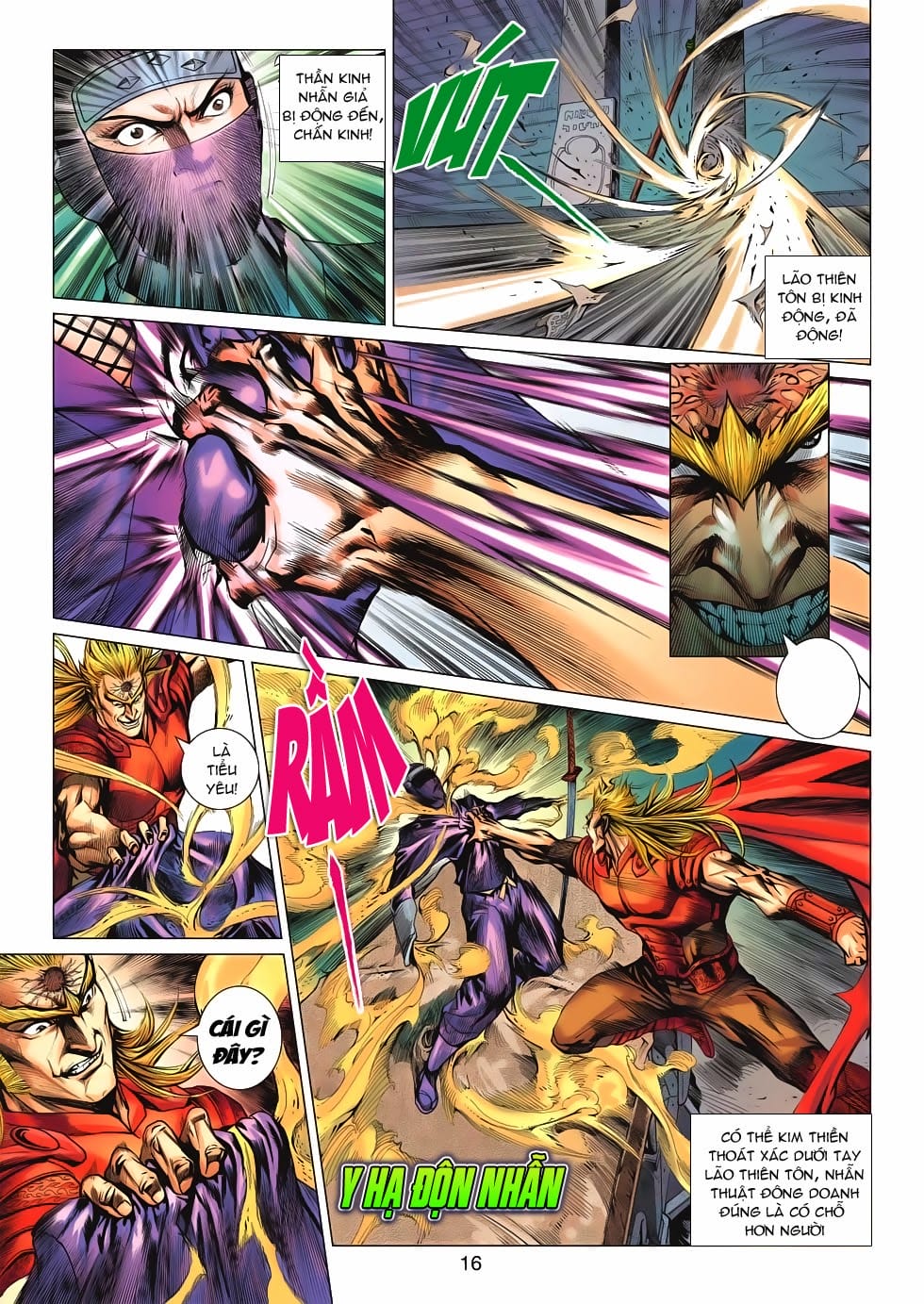 Truyện Tranh Tân Tác Long Hổ Môn trang 4