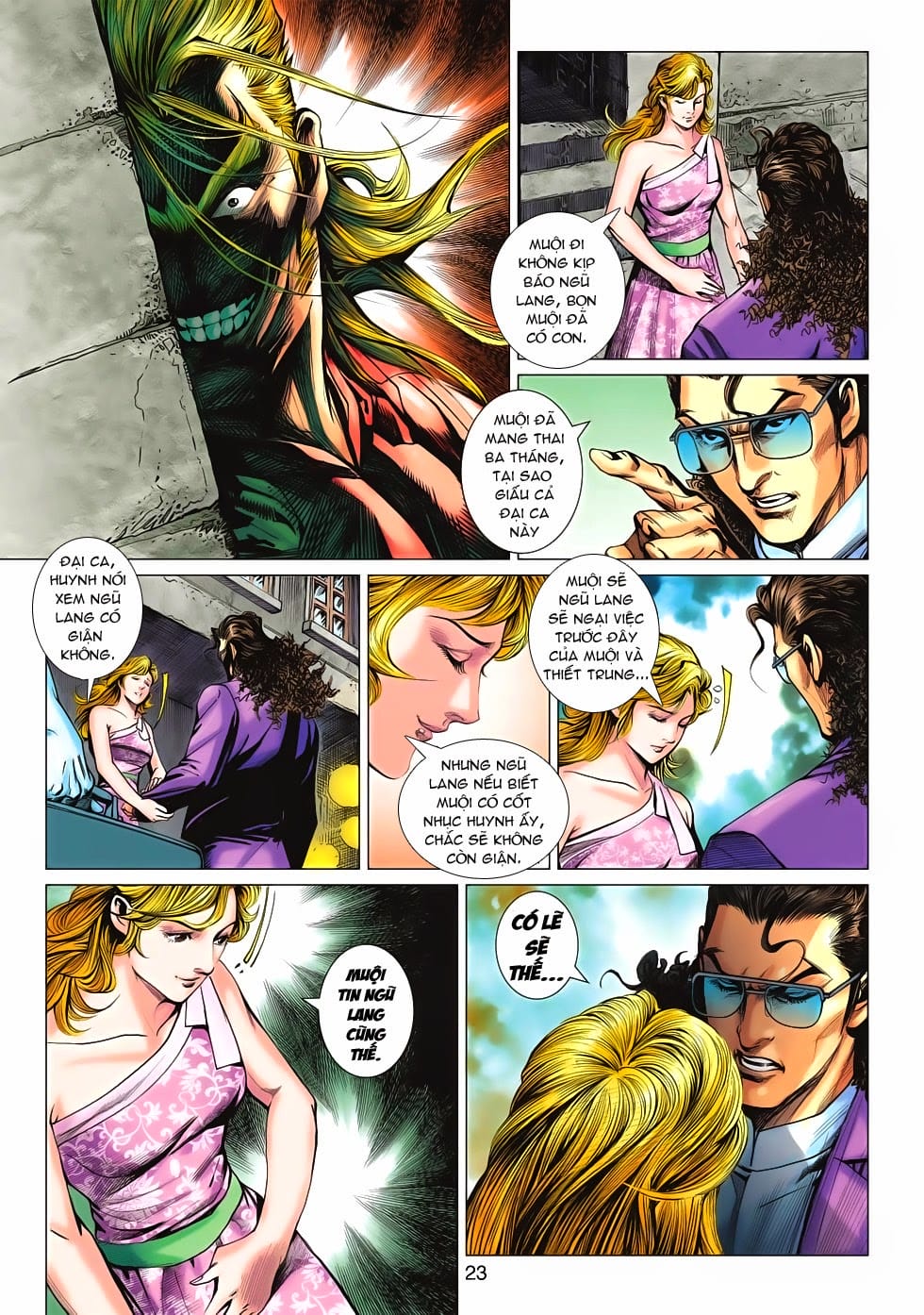 Truyện Tranh Tân Tác Long Hổ Môn trang 4