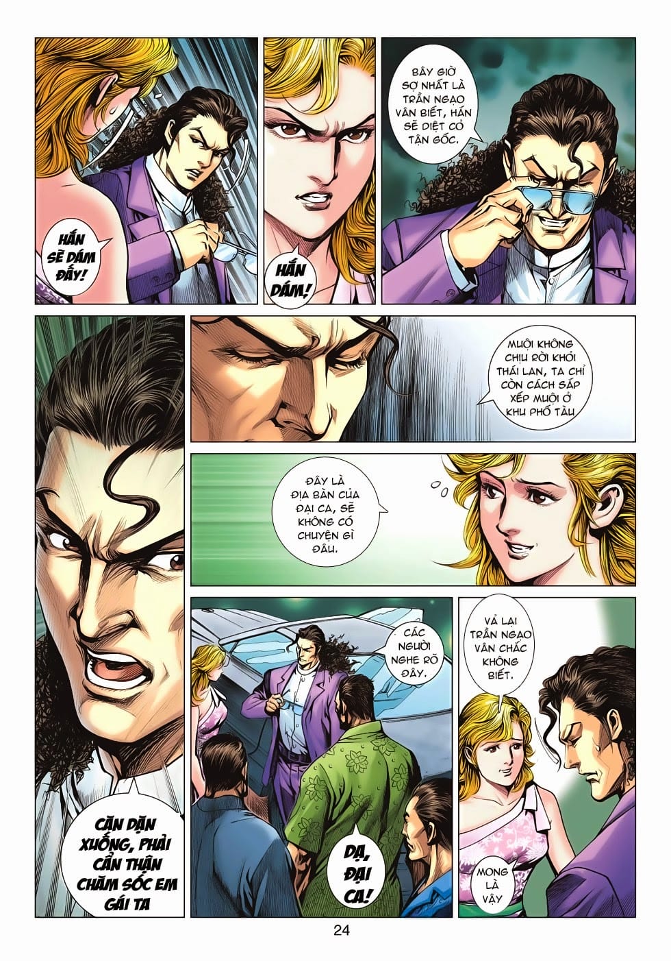 Truyện Tranh Tân Tác Long Hổ Môn trang 4