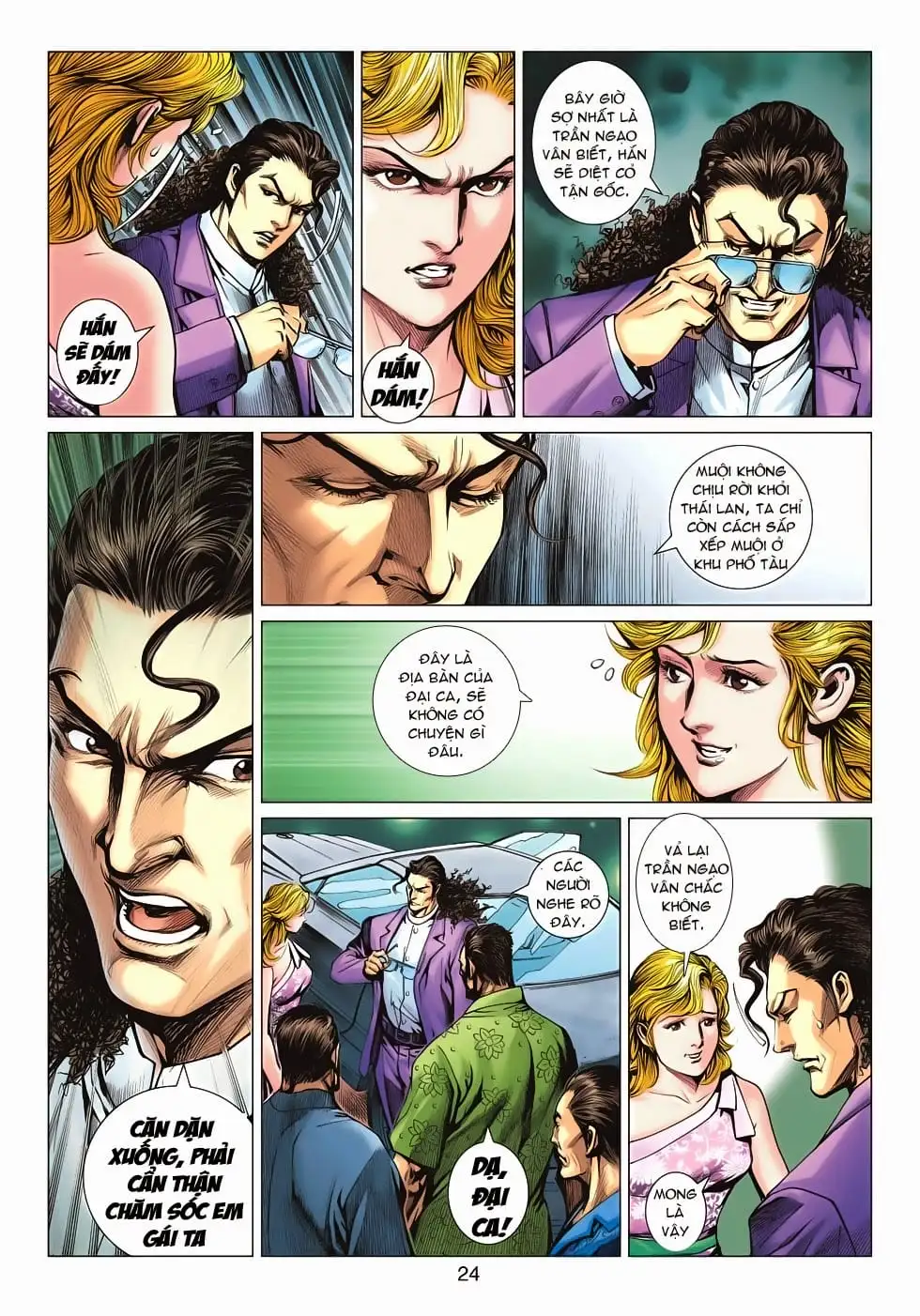 Truyện Tranh Tân Tác Long Hổ Môn trang 4