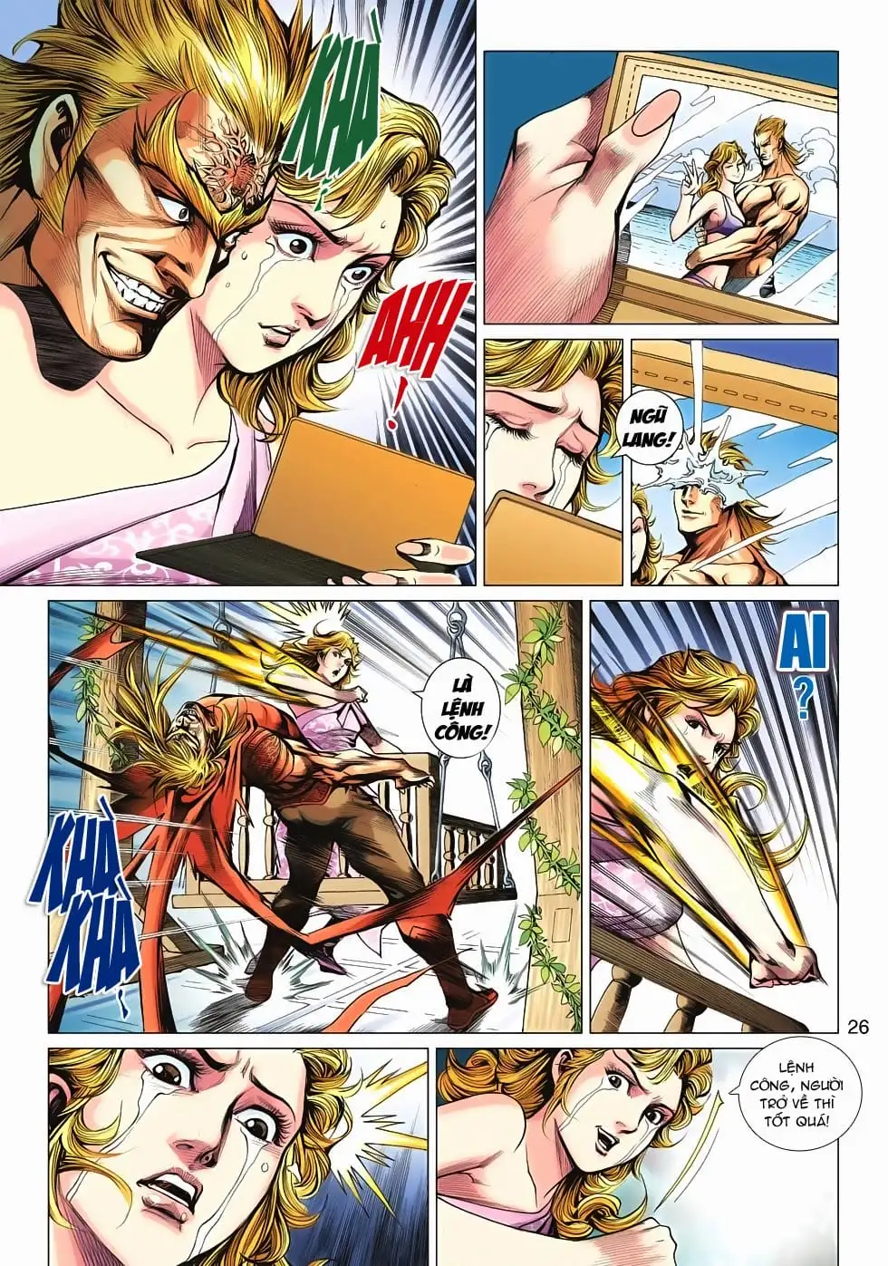 Truyện Tranh Tân Tác Long Hổ Môn trang 4